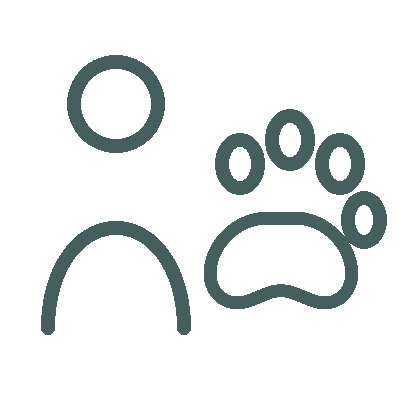 人類寵物友善 icon