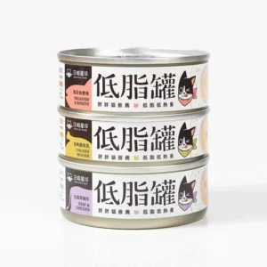 汪喵星球｜貓咪低脂無膠主食罐 | 80g