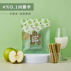 ABO阿寶寵物｜【水果優格】青蘋果啾啾棒