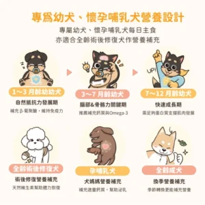汪喵星球｜幼母犬 95% 營養無膠主食罐